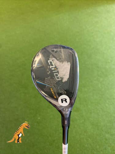 New RH TaylorMade Qi10 4 Hybrid 22* Ventus TR Graphite Regular + HC