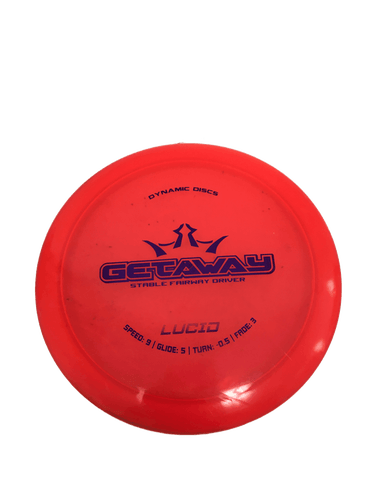 Used Dynamic Discs Lucid Getaway 169g Disc Golf Drivers