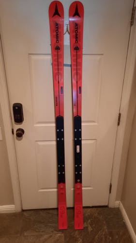 Used 2021 Men's Atomic 186 cm Racing Redster FIS GS Skis Without Bindings