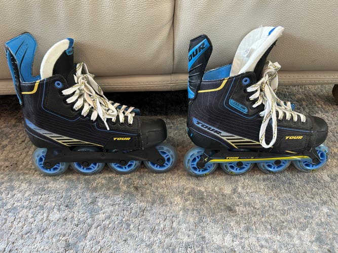 Used Tour Code 7 Inline Skates Size 8