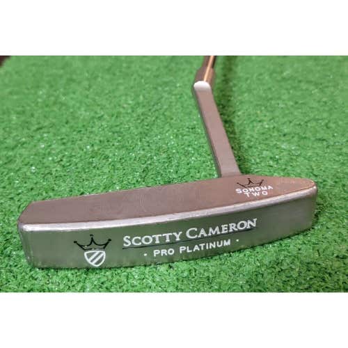 Scotty Cameron Pro Platinum Sonoma 2/ 33" Long Neck (GRIP NEVER USED)