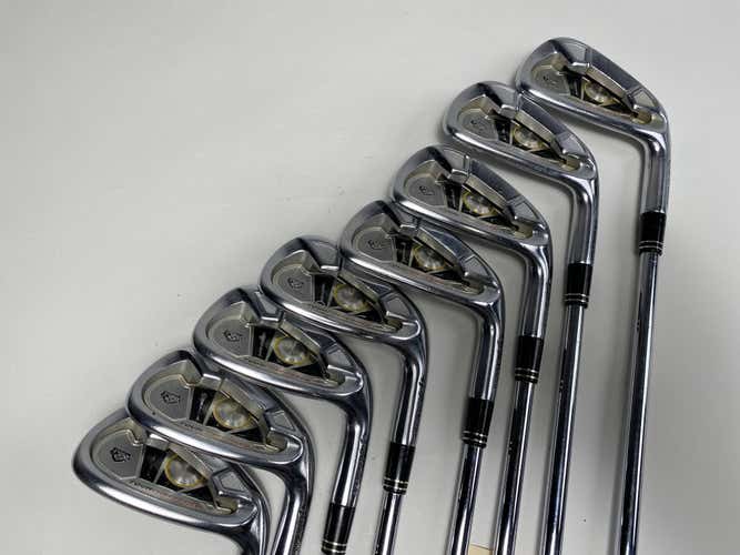 TaylorMade 2009 Tour Preferred Iron Set 4-PW+AW True Temper DG S300 Stiff RH +1"