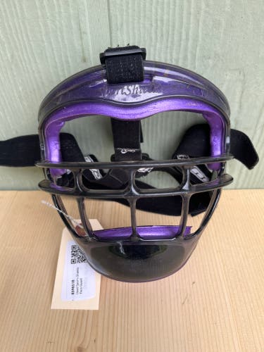 Used Sports Shields Face Guard Purple Defender