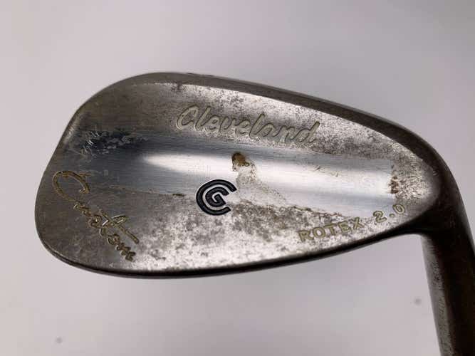 Cleveland Rotex 2.0 Custom Raw Lob Wedge LW 60* $-Taper 130 130g Extra Stiff RH