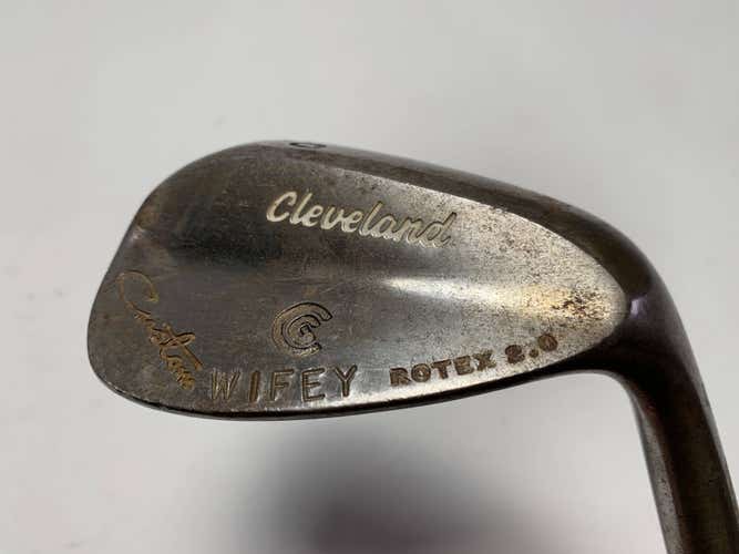 Cleveland Custom Rotex 2.0 Raw Lob Wedge LW 60* KBS $-Taper 130g Extra Stiff RH