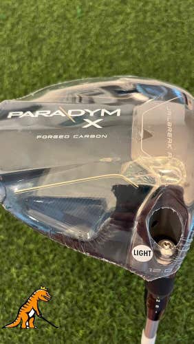 New Callaway Paradym 12° Driver Aldila Ascent 40A 45.5°