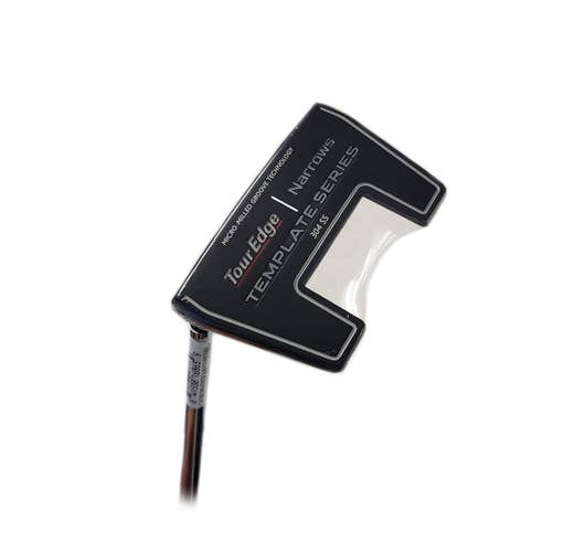 NEW LH Tour Edge Template Series Narrows Slant Neck Black 35" Putter