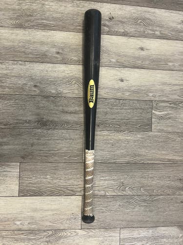 Used 2023 Baum Gold Stock BBCOR Certified Bat (-3) Wood Composite 27 oz 30"