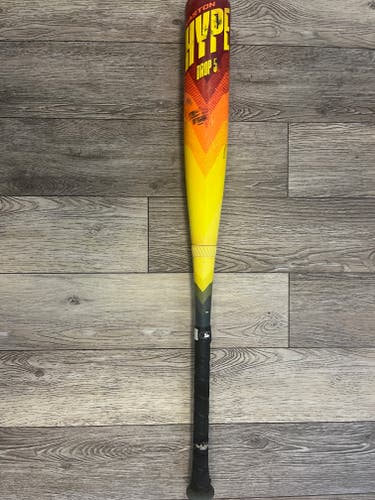Used 2023 Easton Hype Fire USSSA Certified Bat (-5) Composite 25 oz 30"