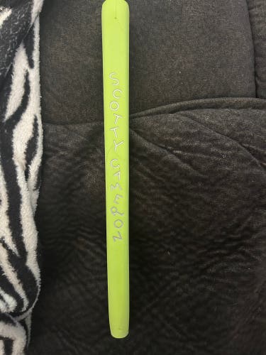 BRAND NEW Scotty Cameron Pistolero Putter Grip! Lime Green/White Dancing Letters!