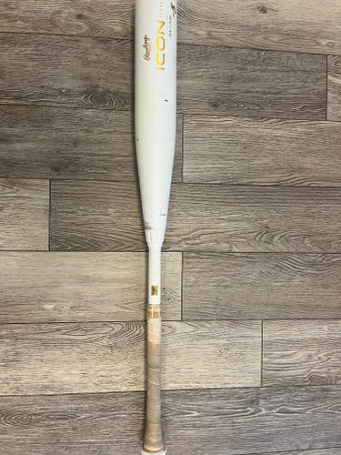 Used 2024 Rawlings Icon USSSA Certified Bat (-5) Composite 25 oz 30"