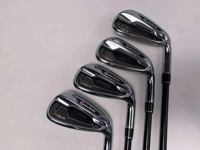 TaylorMade RSi 1 Iron Set 7-PW REAX 65g Regular Graphite Mens RH