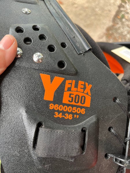 Used Extra Large 15-16” Youth Schutt Y-Flex 500 Shoulder Pads