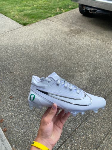 Custom Oregon Cracked Eggshell Nike Vapor Edge Elite