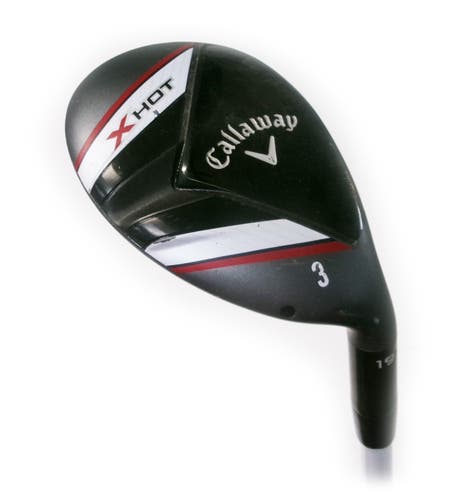 Callaway X Hot 19* 3 Hybrid/Rescue Graphite Project X pxv Stiff Flex