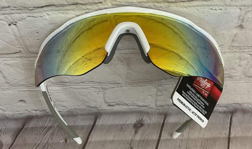 Rawlings Sunglasses Unisex Adult Premium Active Scratch Resistant White