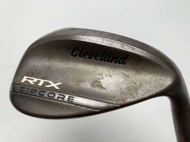 Cleveland RTX ZipCore Raw Tour Issue Sand Wedge SW 56* $-Taper 130g XStiff RH