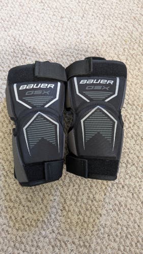 Used Bauer Junior Goalie GSX Knee Guards