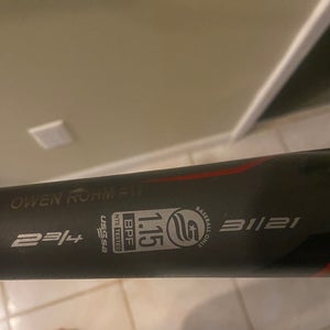 Used Marucci USSSA Certified Alloy 21 oz 31" CAT9 Bat
