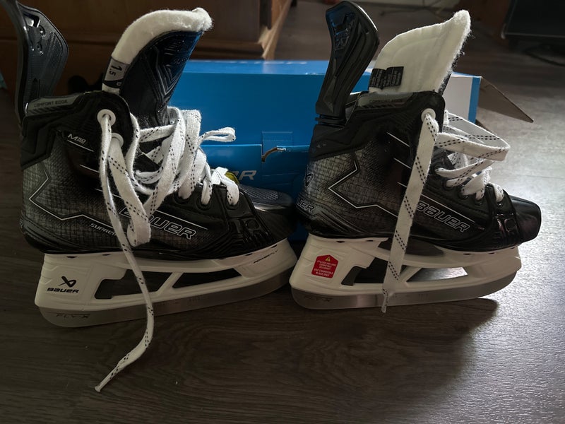Bauer Barely Used Junior 1.5 Supreme M50 Pro Hockey Skates Regular Width