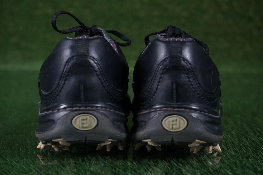 FOOTJOY CONTOUR CASUAL SERIES MEN'S 7M GOLF SHOES, BLACK ~ 54018 ~ L@@K!!