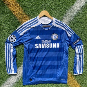 Chelsea 2012 Home Drogba Retro Soccer Jersey