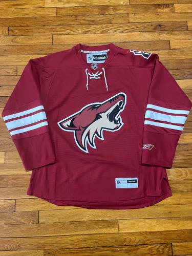 Arizona Coyotes Reebok Premier Jersey Size XL MSRP $130