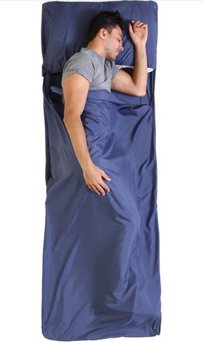 New Tough Outdoors Sleeping Bag Liner - Blue