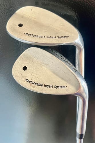 SPIN DOCTOR RI WEDGES + TAYLORMADE 300 15 DEGREE 3 WOOD