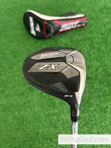 Srixon ZX Mkii 18 Degree 5 Wood w Headcover / Stiff