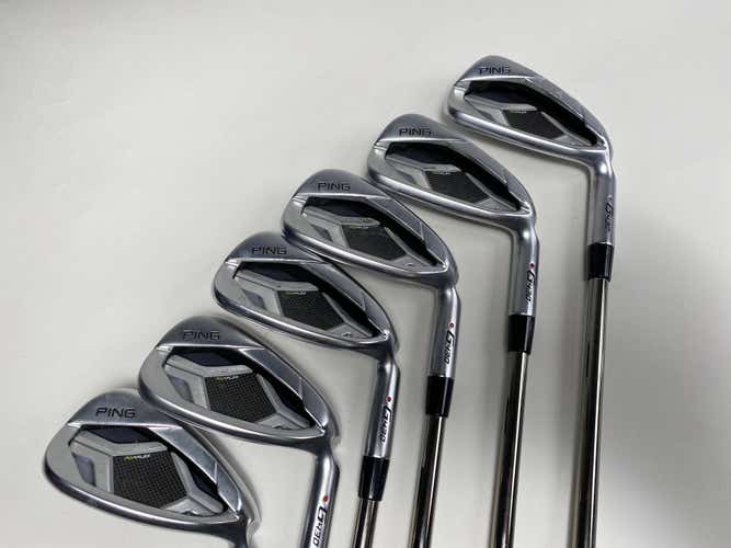 Ping G430 Iron Set 6-PW+AW Red 1* Flat UST Mamiya Recoil ES 780 F3 Regular RH