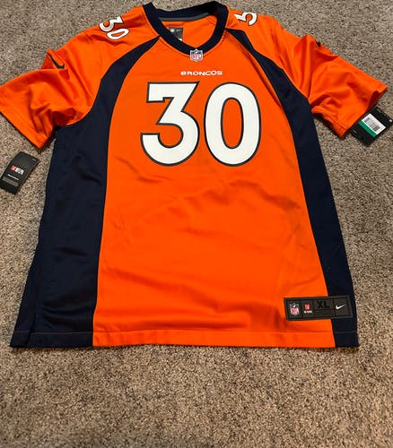 NWT Denver Broncos Phillip Lindsay Jersey