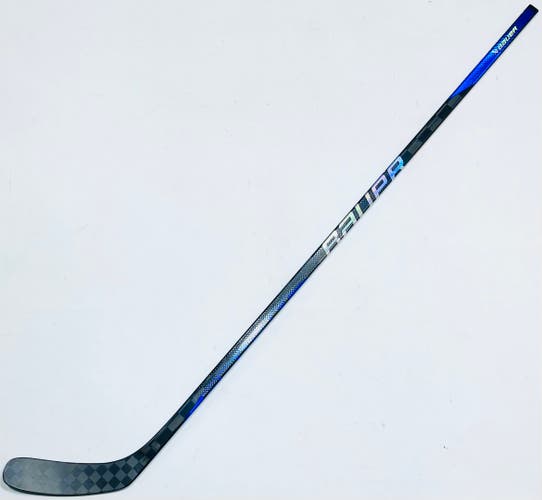 New Custom Blue Bauer Nexus SYNC Hockey Stick-77 Flex-Laine Pro Curve-Grip W/ Full Tactile