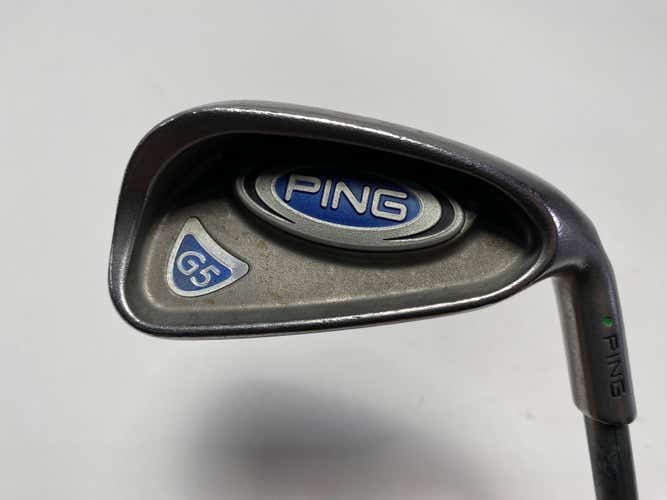 Ping G5 Single 6 Iron Green Dot 2* Up TFC 100 I Stiff Graphite Mens RH