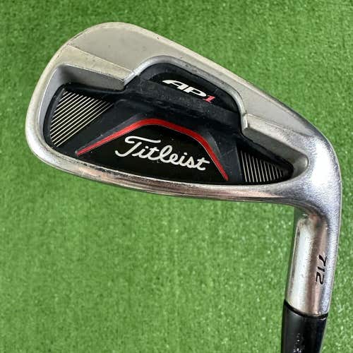 READ Titleist AP1 712 8 Iron Steel Shaft Dynalite Gold XP S300 Stiff  +1” Long