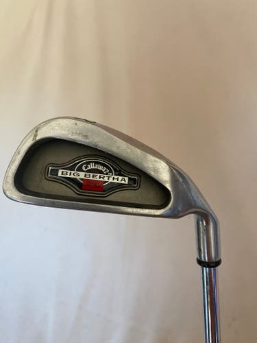 Used Men's 3 iron Callaway Big Bertha Right Handed Stiff Flex Steel Shaft