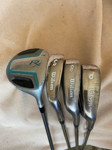 Used Junior Wilson Tour  RX Right Handed Clubs (Full Set) Junior 4 Pieces