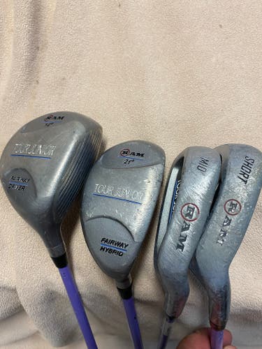 Used Junior RAM Tour Junior Right Handed Clubs (Full Set) Ladies Flex 4 Pieces