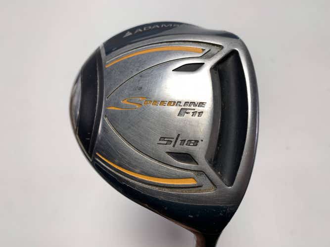 Adams Speedline F11 Titanium 5 Fairway Wood 18* Aldila Voodoo RVS7 Regular RH