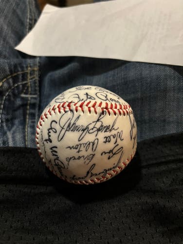 Vintage Autographed Baseball