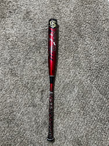 Used 2019 Louisville Slugger BBCOR Certified Composite 30 oz 33" Meta Prime Bat