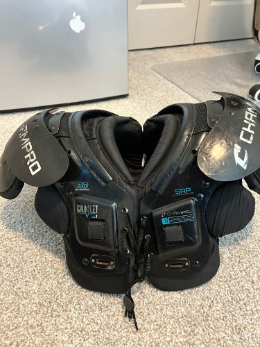 Used Youth Champro Gauntlet Shoulder Pads