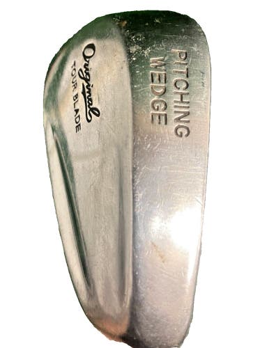 Original Golf Tour Blade Pitching Wedge Stiff Steel 35.5" Nice Jumbo Grip Men RH