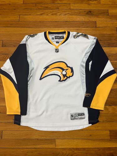 Buffalo Sabres Reebok Premier Jersey Size L MSRP $130