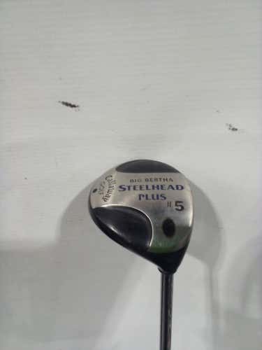 Used Callaway Big Bertha Steelhead Plus 5 Wood Regular Flex Steel Shaft Fairway Woods