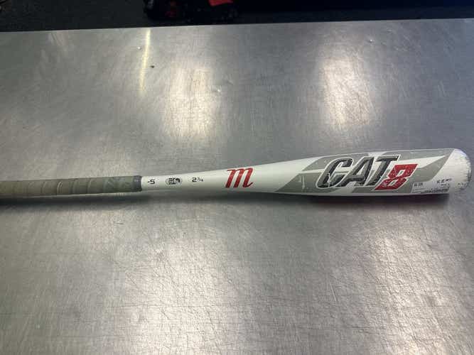 Used Marucci Cat 8 30" -5 Drop Usssa 2 3 4 Barrel Bats