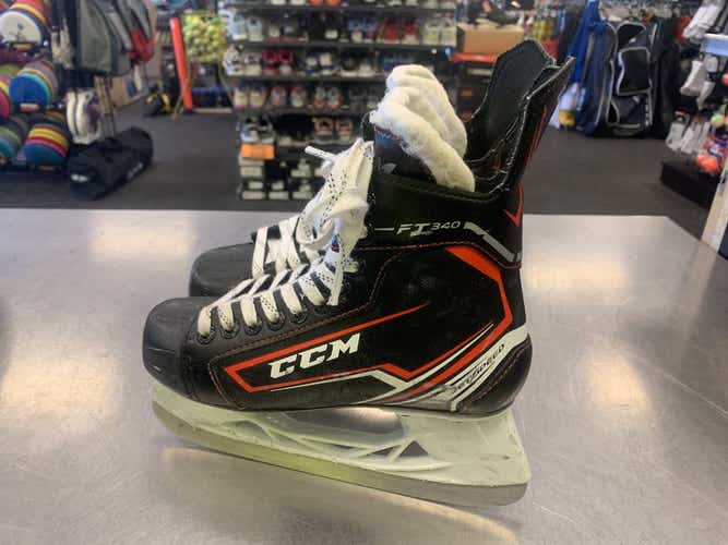 Used Ccm Ft340 Junior 04 Ice Hockey Skates