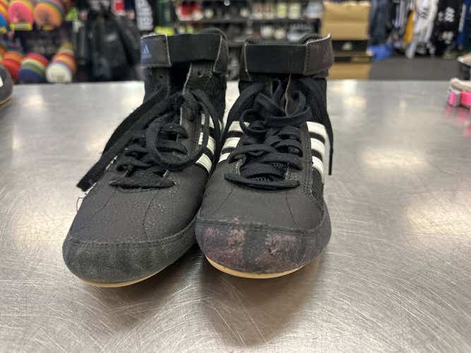 Used Adidas Junior 04.5 Wrestling Shoes