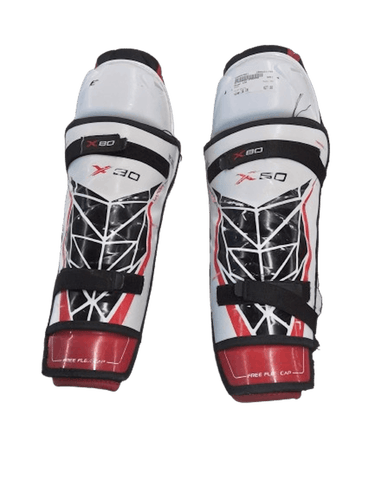 Used Bauer X30 16" Hockey Shin Guards