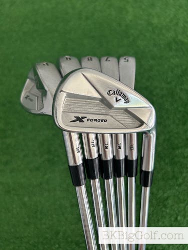 Callaway X Forged 18 Iron Set 5-P / Dynamic Gold 120 Stiff